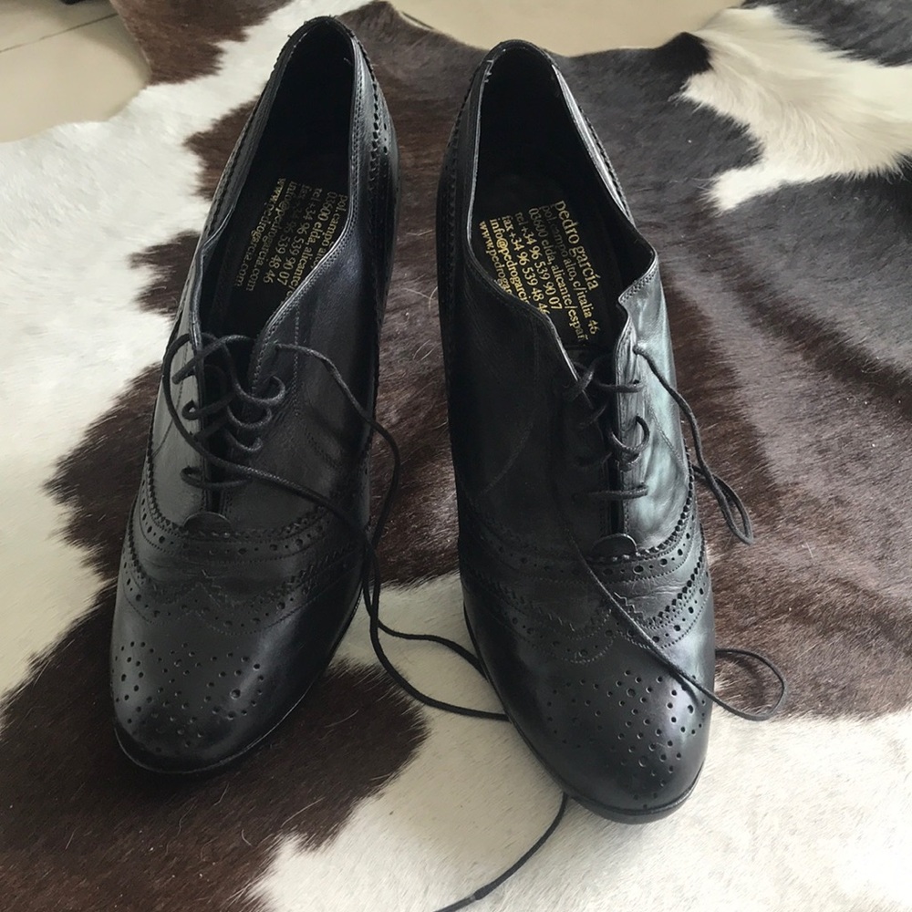 Vintage OXFORD SHOES "high Heels" by Pedro Garcia